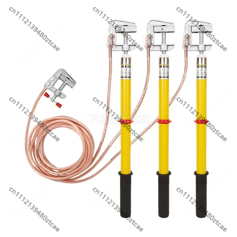 Earthing Grounding Rod - Fio de Aterramento de Alta Tensão