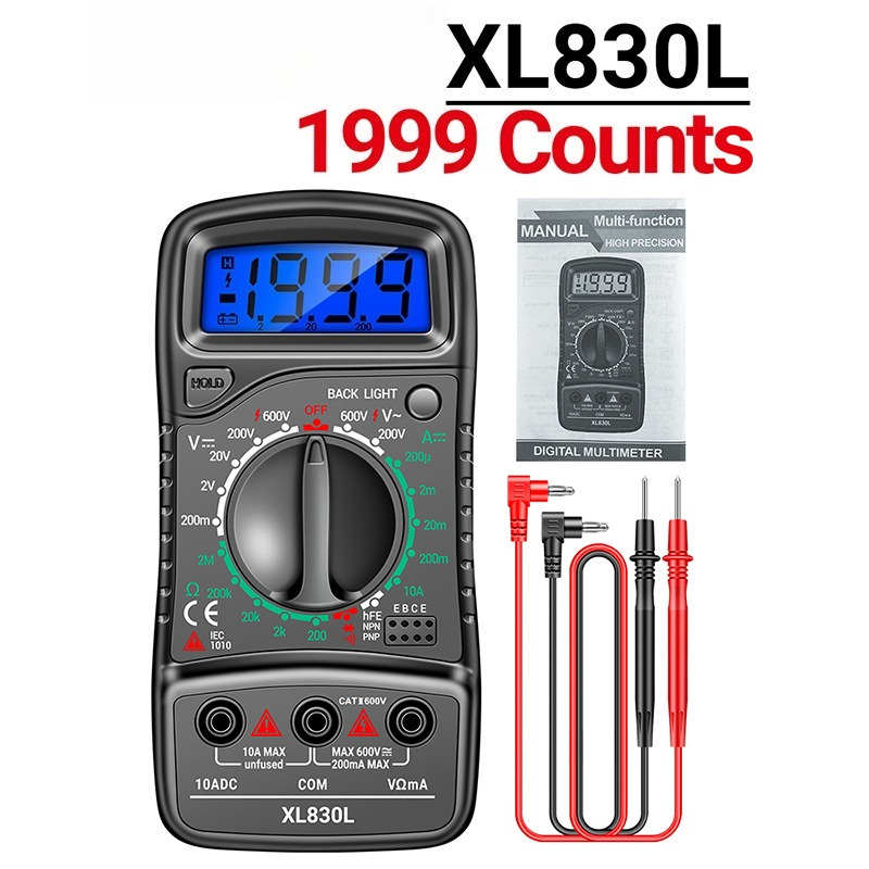 Battery Monitor Coulometer - ANENG XL830L Multímetro Digital Medidor de