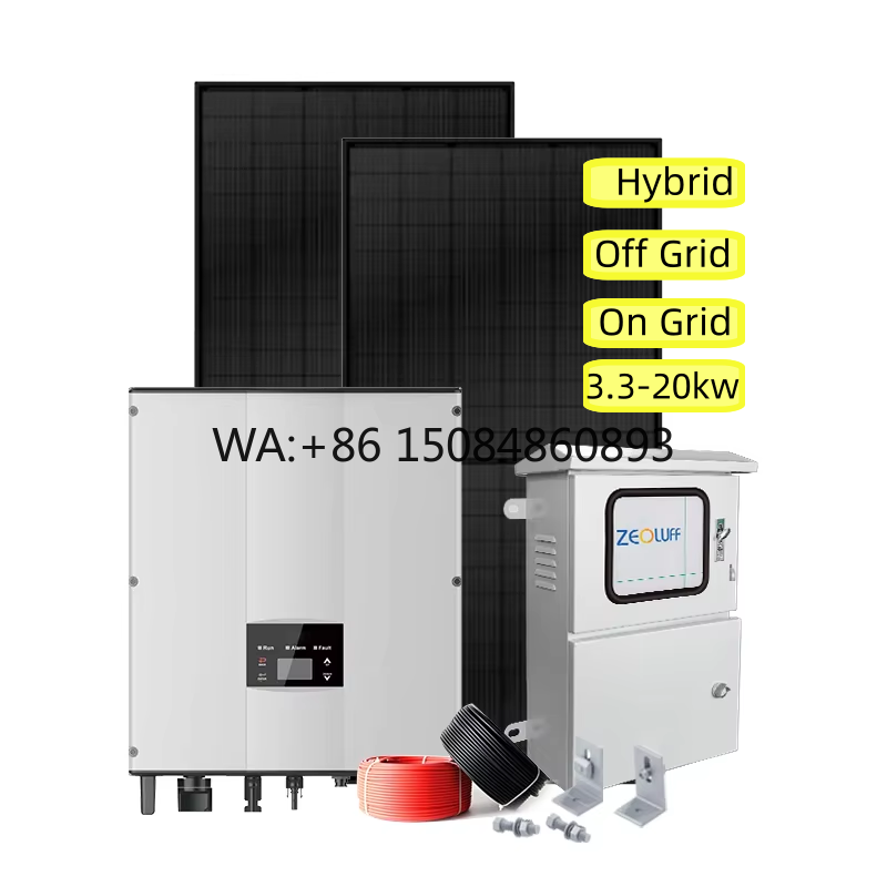 Wind Solar Hybrid Kit - Kit Fotovoltaico de Bateria de 4kW