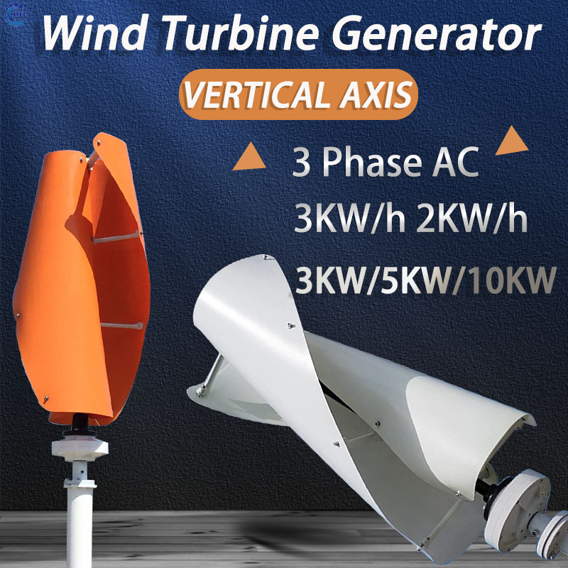 Renewable Energy Grid - Gerador de Eixo Vertical de 10KW