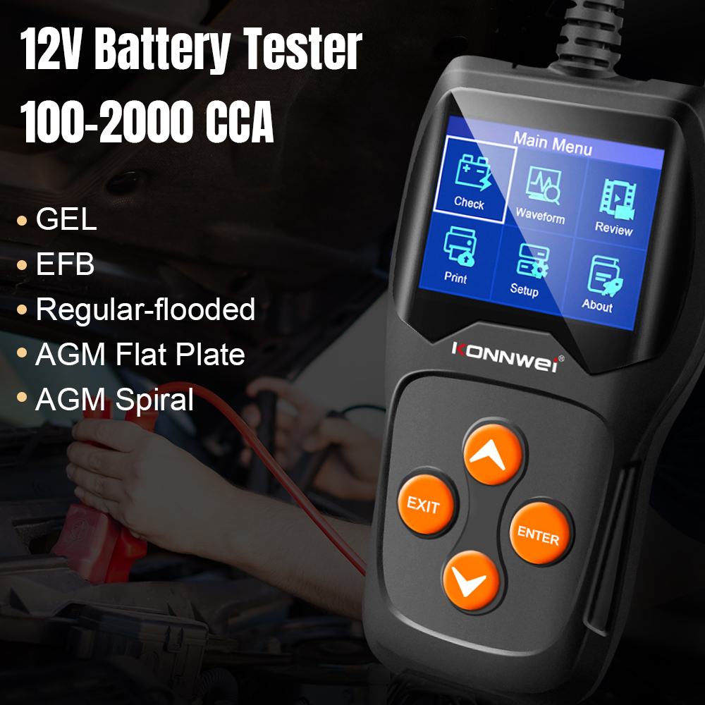 KONNWEI KW600 Testador Profiss - Battery Monitor Coulometer avaliação e preço