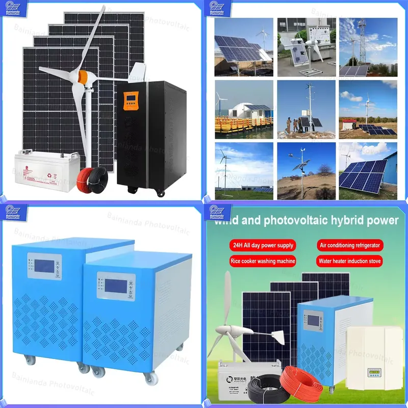 Sistema Gerador Híbrido Eólico - Wind Solar Hybrid Kit avaliação e preço