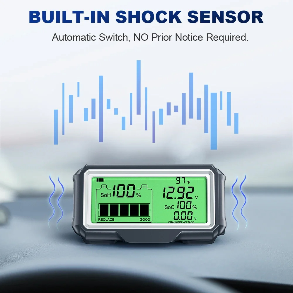 Testador de Bateria 12V, Anali - Battery Monitor Coulometer avaliação e preço