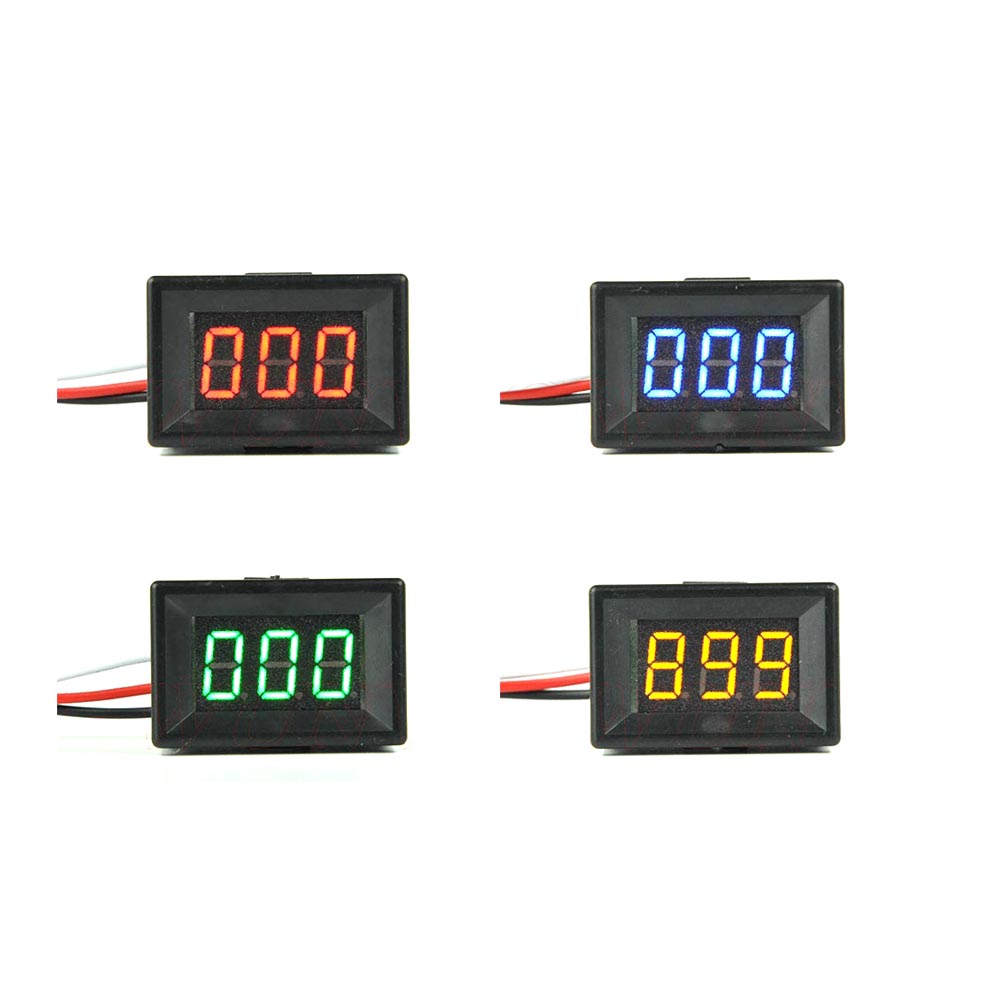 LED Voltagem Digital Display V - Battery Monitor Coulometer avaliação e preço
