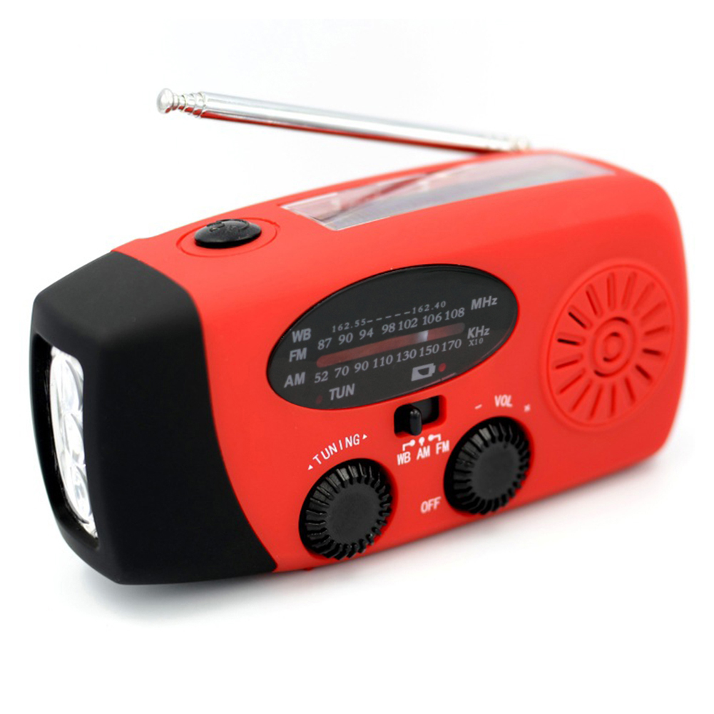Portátil Solar Crank Mão Rádio - Renewable Energy Source avaliação e preço