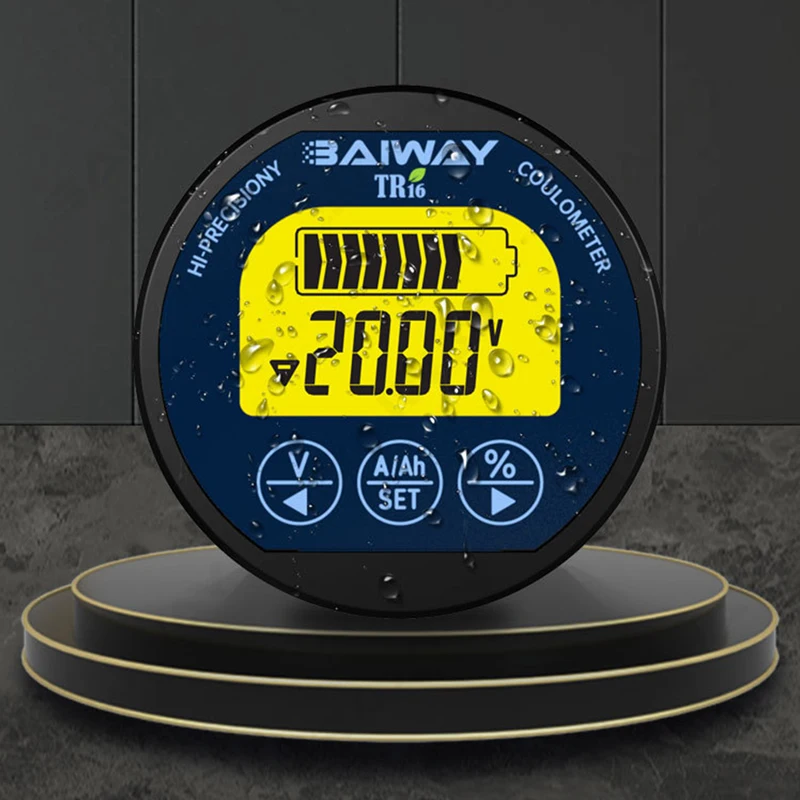 Coulômetro Digital TR16H à Pro - Battery Monitor Coulometer avaliação e preço